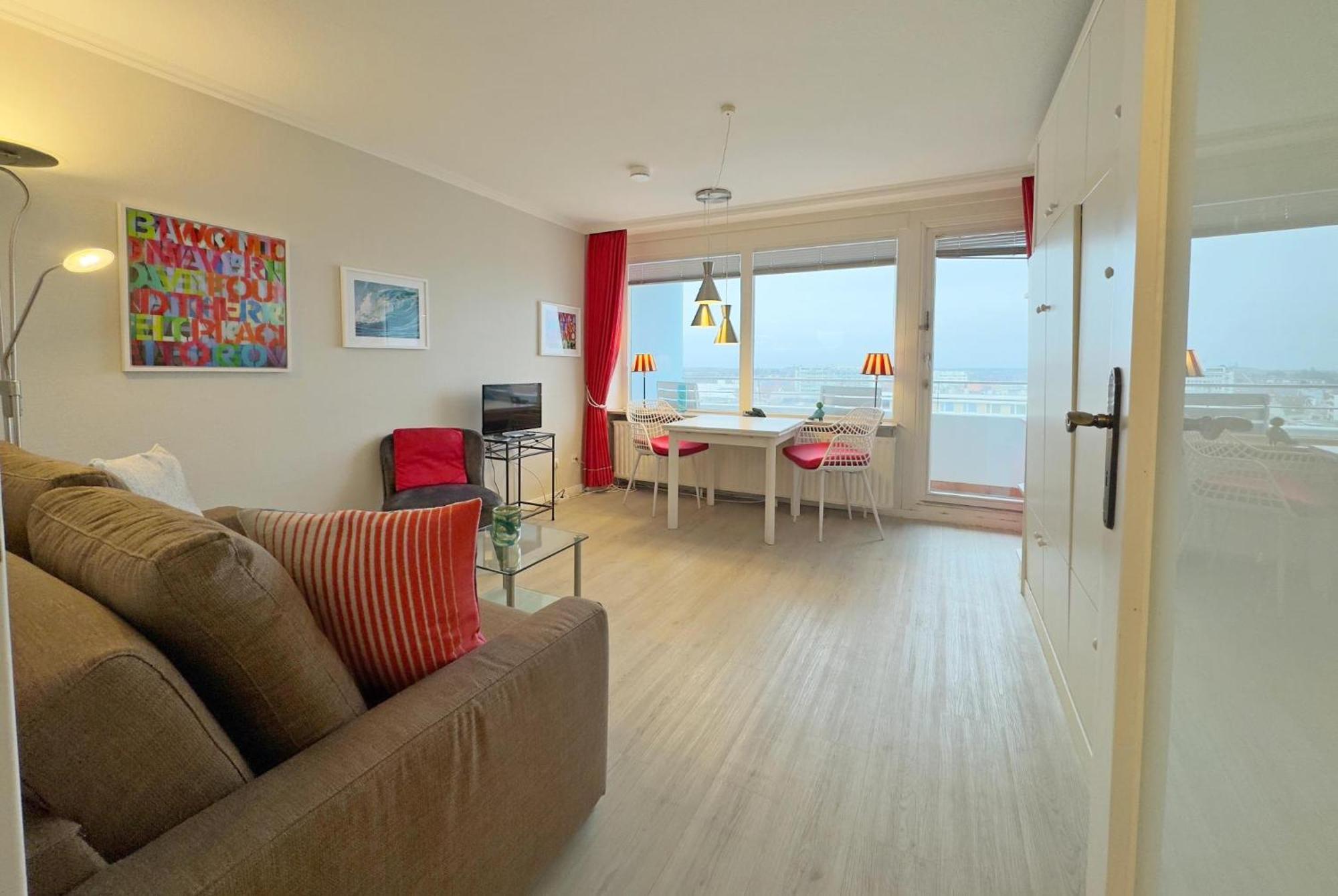 Haus Metropol App 145 Direkt Am Strand 2 Mit Balkon Cityblick Вестерланд Экстерьер фото