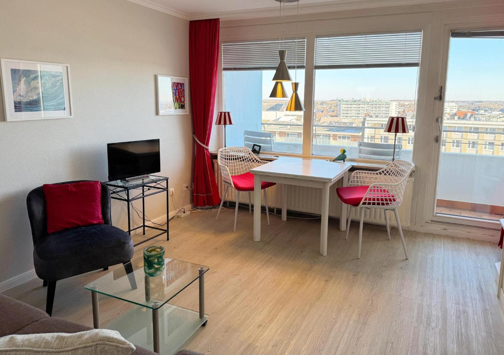 Haus Metropol App 145 Direkt Am Strand 2 Mit Balkon Cityblick Вестерланд Экстерьер фото
